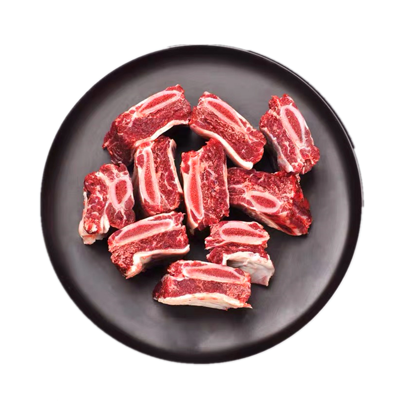 1920 精选农户散养六盘山牛肉宁夏黄牛肉 牛排骨切块2斤