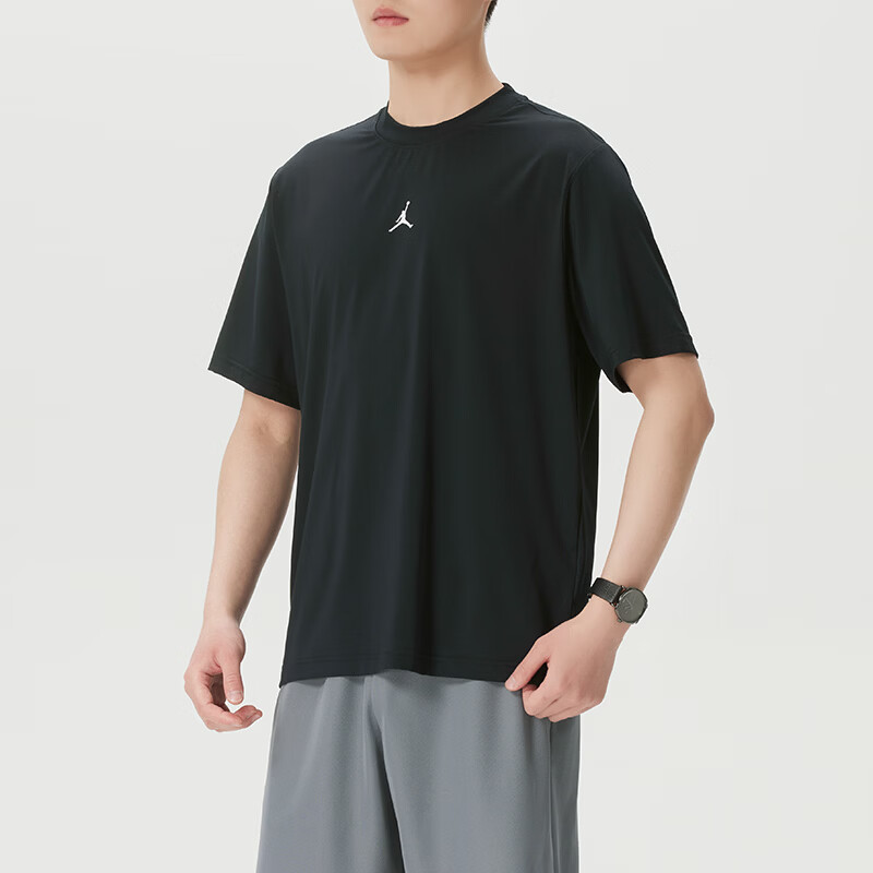 耐克(NIKE)男装新款运动服跑步健身训练舒适透气休闲短袖T恤IF0871-010 ZP高清大图