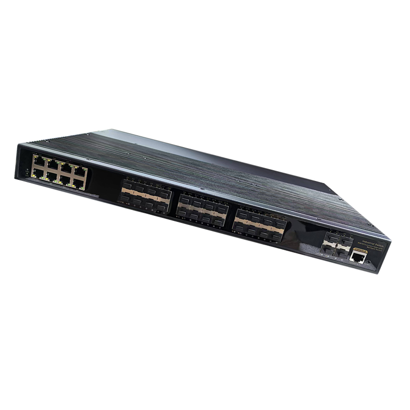 迪信光谱 工业级4万兆光24千兆光8千兆Combo口网管交换机 OYD-S2236-4GT-EI 台高清大图