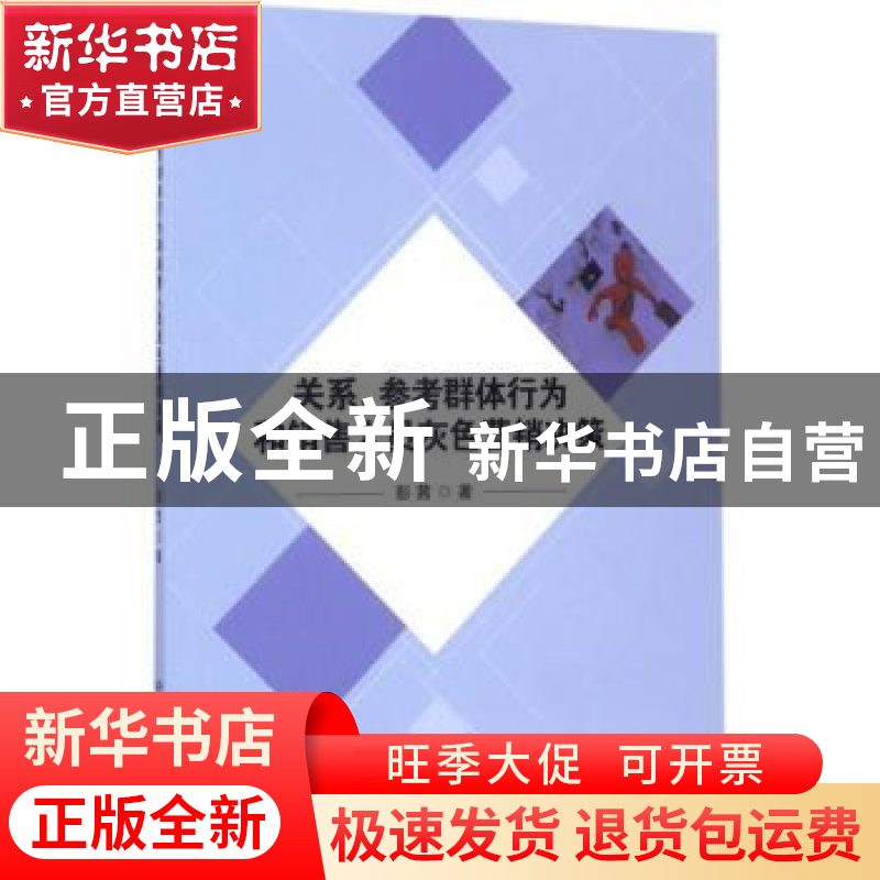 正版 关系、参考群体行为和销售人员灰色营销决策 彭茜著 北京理高清大图