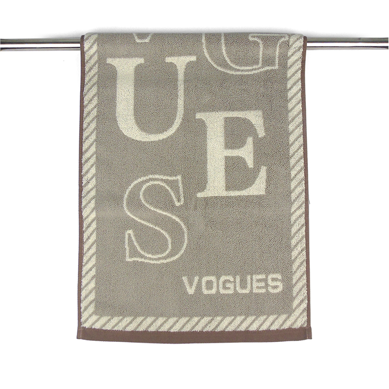 莺歌精梳极限32股晨夕毛巾75*35(灰,蓝二色随机120g独立包装)条高清大图