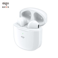 爱国者aigo T50真无线蓝牙耳机通话音乐降噪 半入耳游戏运动跑步耳机 苹果华为小米安卓通用