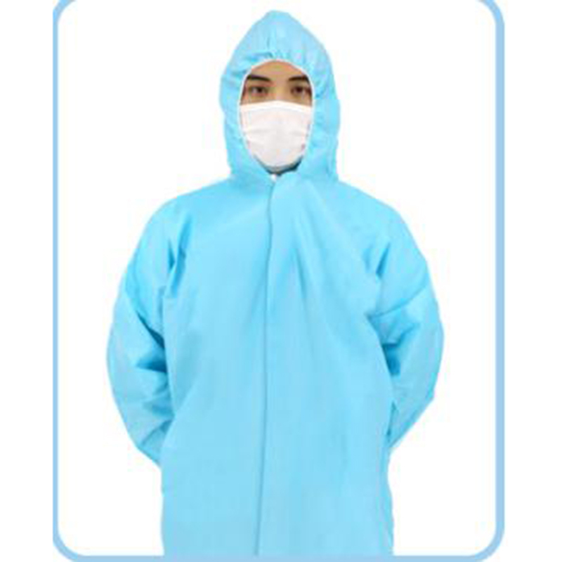 隔离服连体带帽全身连体一次性高清大图