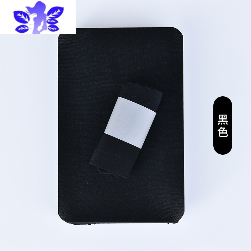 Ideamini交叉双色分腿丝袜牛奶丝薄透单只黑白色拼接性感男开裆紧身长筒袜