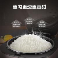 金色 苏泊尔本釜小快电饭煲预约家用多功能养生4L智能IH电饭锅煮饭锅