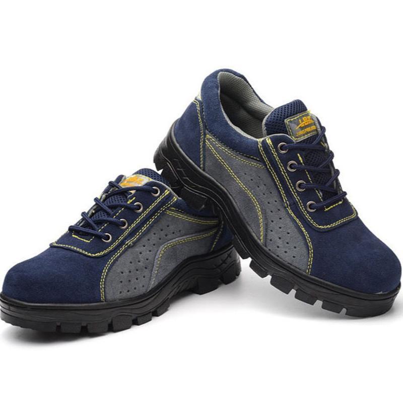 秋季透气防臭钢包头防砸防刺穿防护安全工地工作鞋钢头111劳保鞋36