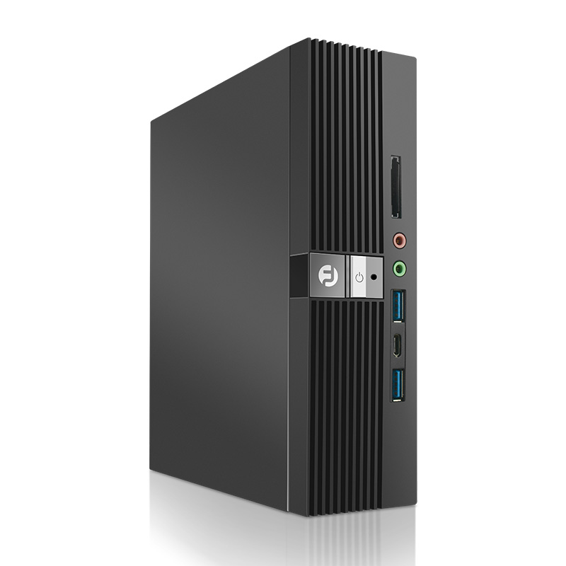 宁美CR100 Mini PC电脑迷你办公主机客服家用游戏台式组装机全套整机DIY兼容机便携式小机箱电脑企业商用高清大图