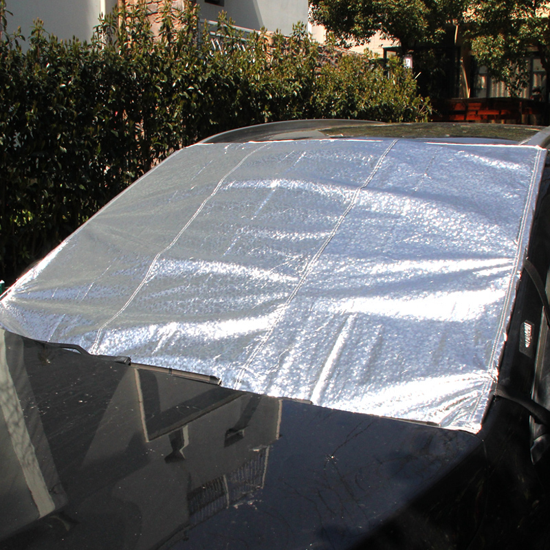 敬平汽车防晒隔热遮阳挡前挡风玻璃太阳挡板车用防冻遮雪布遮光布风挡