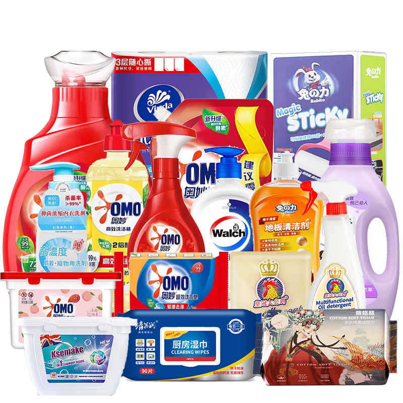 奥妙洁净清洁套装 17件套-AM250818004