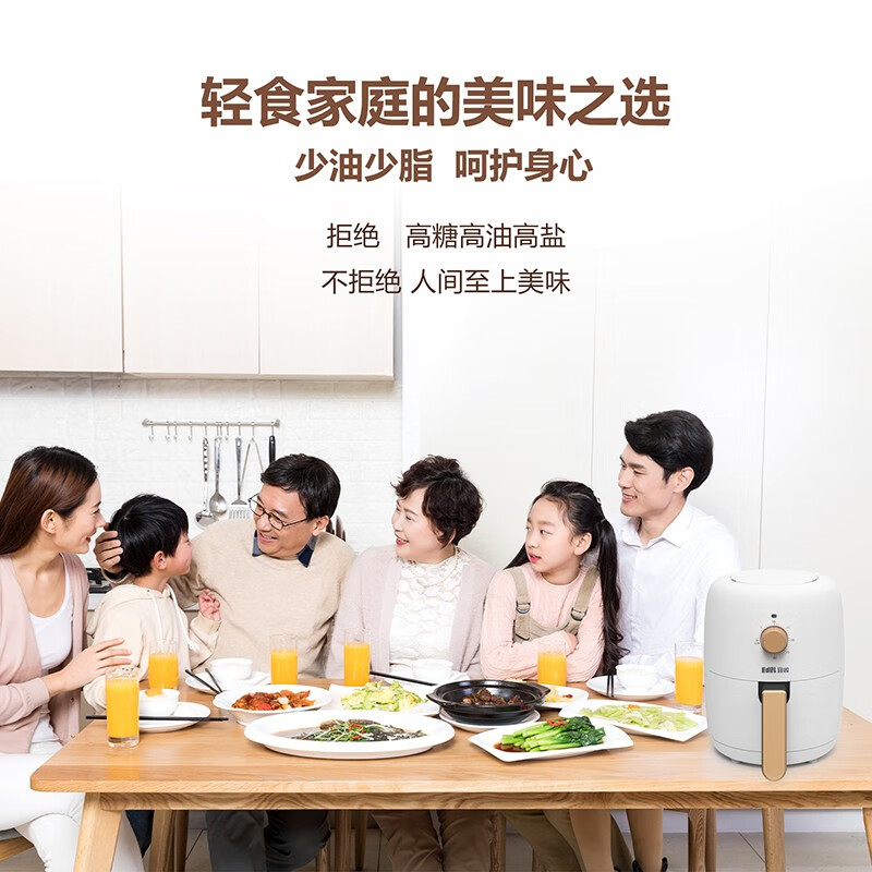 宜阁(EDEI)空气炸锅YG-KZ8012.5L高清大图