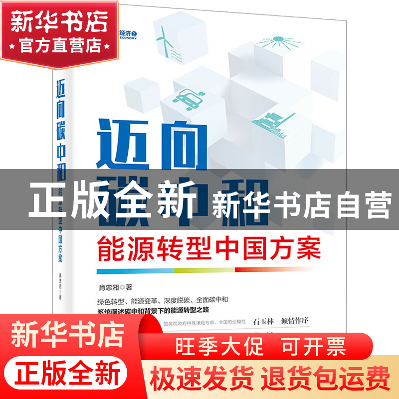 正版 迈向碳中和:能源转型中国方案 肖忠湘 电子工业出版社 978高清大图