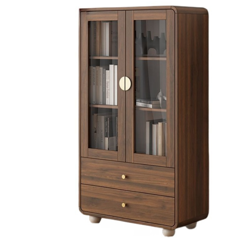 铭思达木质书柜4层60cm个高清大图