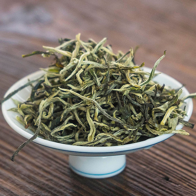 [2022年春茶]茗纳百川 云南炒青绿茶高山云雾 明前浓香型散茶滇绿茶银丝500克