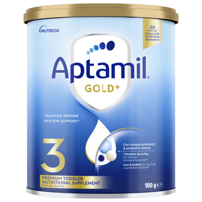 澳洲爱他美Aptamil金装3段900g（1-2岁）