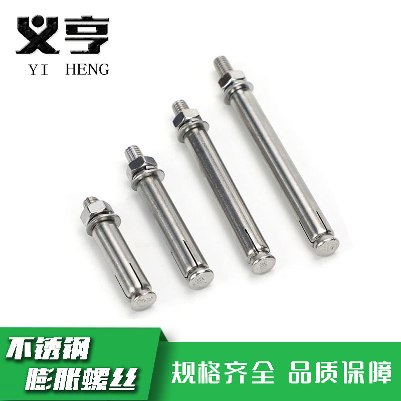 义亨 不锈钢膨胀螺丝 M12*150 个