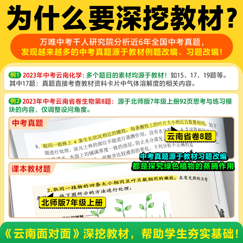 语文 云南省 [正版]2024云南语文面对面初三总复习全套资料七八九年级初三语文模拟题训练历年中真题卷辅导书资料万维教育高清大图