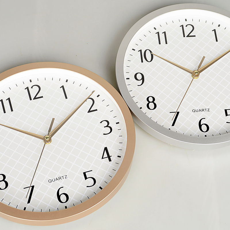 汉时时尚简约装饰挂钟客厅创意挂墙石英时钟hw50