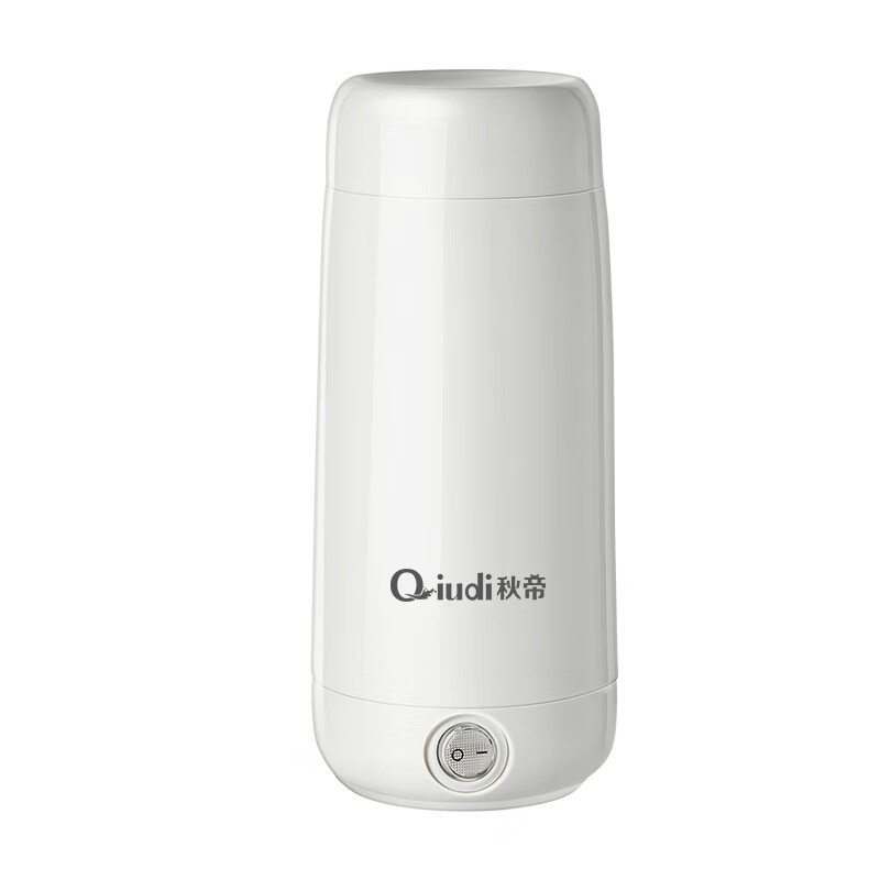 秋帝304不锈钢内胆QD-CC109电热水便携式杯烧水杯450mL(机械款)||高清大图