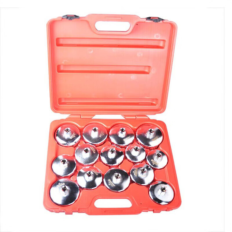 钢盾(SHEFFIELD) S112021 14件套碗型滤清器扳手组套【家用】