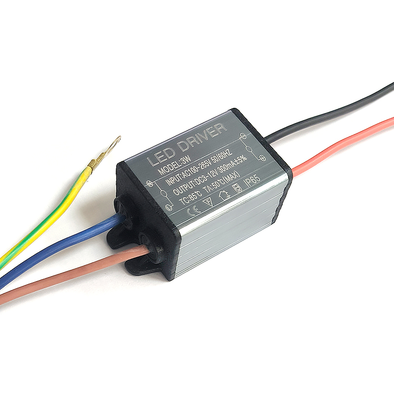 格瑞捷 LED防水驱动电源 3W 输出DC3-12V 电流300mA/个高清大图