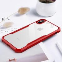 苹果11promax手机壳8plus防摔iPhonexrs简约透明2mini气囊7硅胶6s 幸运红透明防摔软壳 苹果6/