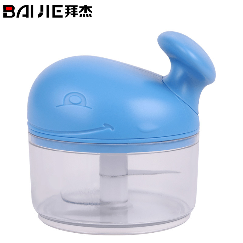 拜杰 拉蒜器 迷你蒜泥神器 多功能捣蒜器手动蒜泥器磨蒜蓉小型压蒜器搅蒜器碎菜器厨房切菜器