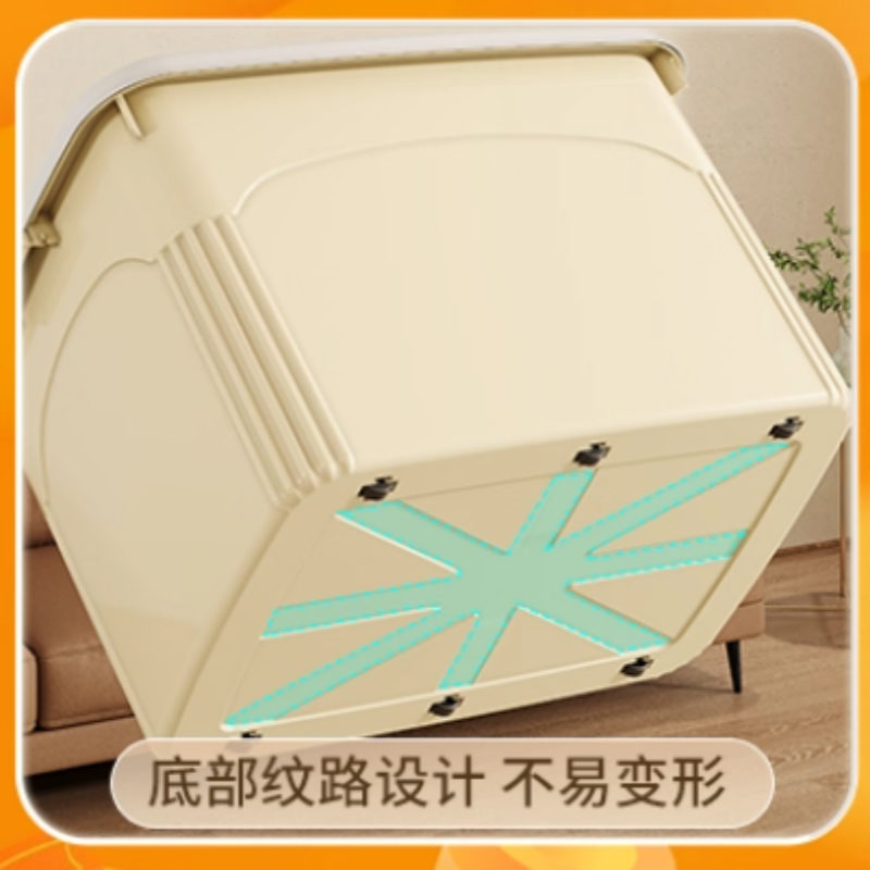 攸形 带 盖塑料箱高清大图