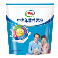 伊利中老年营养奶粉400g 袋装 中老年成人奶粉
