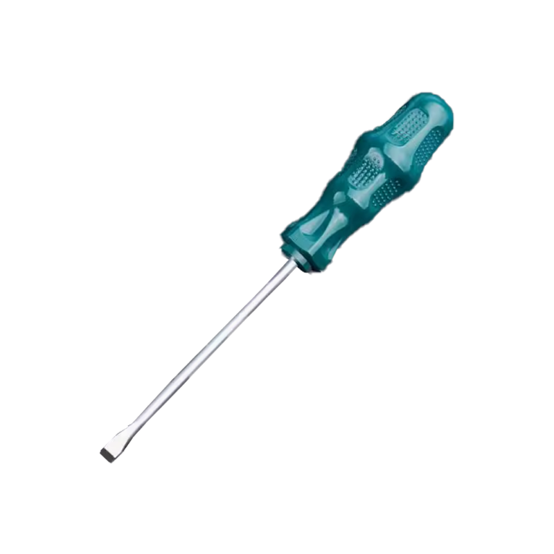立伟铁牛绿胶炳螺丝刀3*75mm一字型/把高清大图