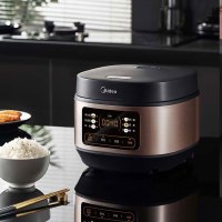 美的(Midea)电饭煲多功能智能电饭锅家用1-6人小型迷你不粘内胆煮饭锅3L/升带蒸笼米饭锅可预约MB-RE331
