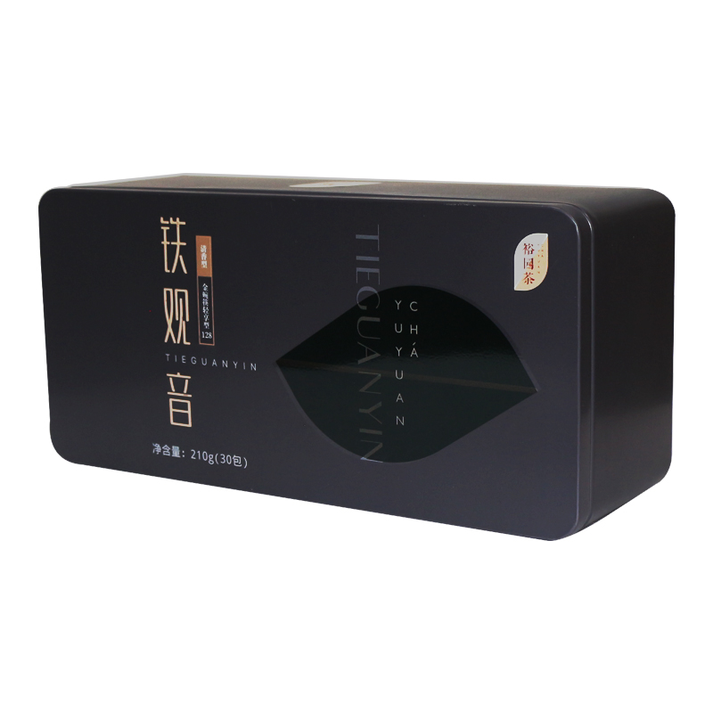 裕园茶 乌龙茶安溪铁观音清香型茶叶 铁观音金碗筷轻享型 210g高清大图