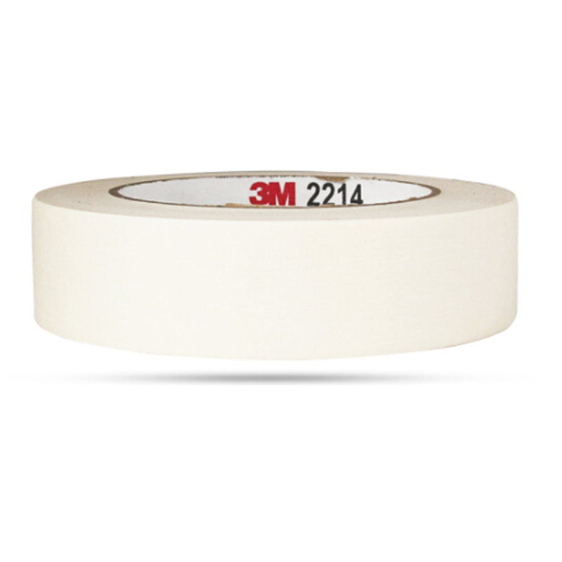 3M 白色美纹纸胶带美纹纸汽车喷涂遮蔽胶带 无痕抗溶剂家装喷漆保护 30mm*50m 1卷装