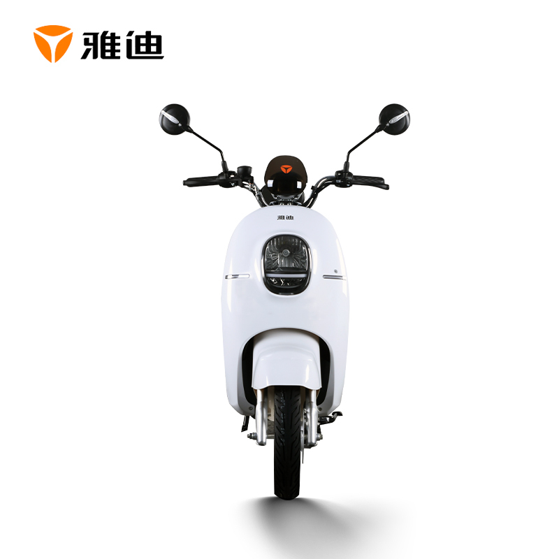雅迪(yadea)新款 电动车米迪时尚小龟王代步车电动轻便摩托车自行车电瓶车 米迪都市版60V20AH铅酸[蓝色]