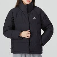 阿迪达斯 （adidas）女装 新款暖芯科技保暖轻薄运动休闲宽松600蓬鸭绒羽绒服HG8696 ZP L HG8696/黑色