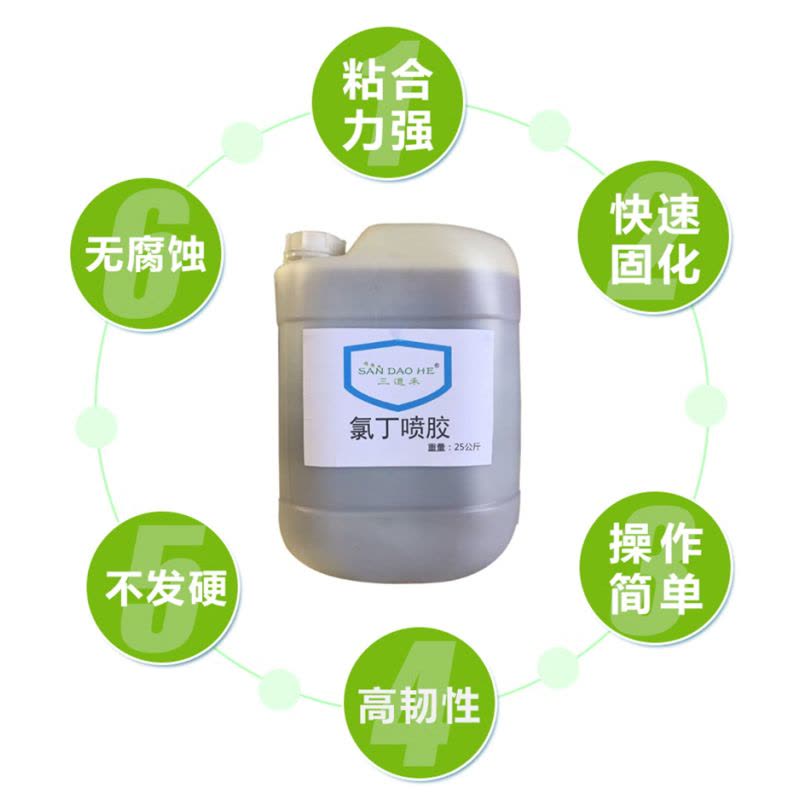 三道禾氯丁喷胶25公斤/桶 桶图片
