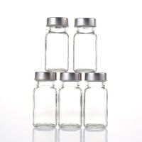 5个套装(送贴纸) 厨房玻璃调料瓶撒料佐料材料罐子套装盐味精调味品烧烤调料盒家用