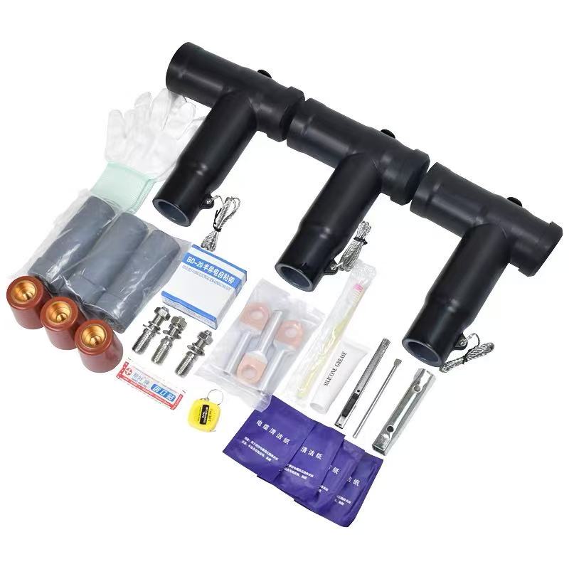 新运 欧式前插头 T型插拔头高清大图