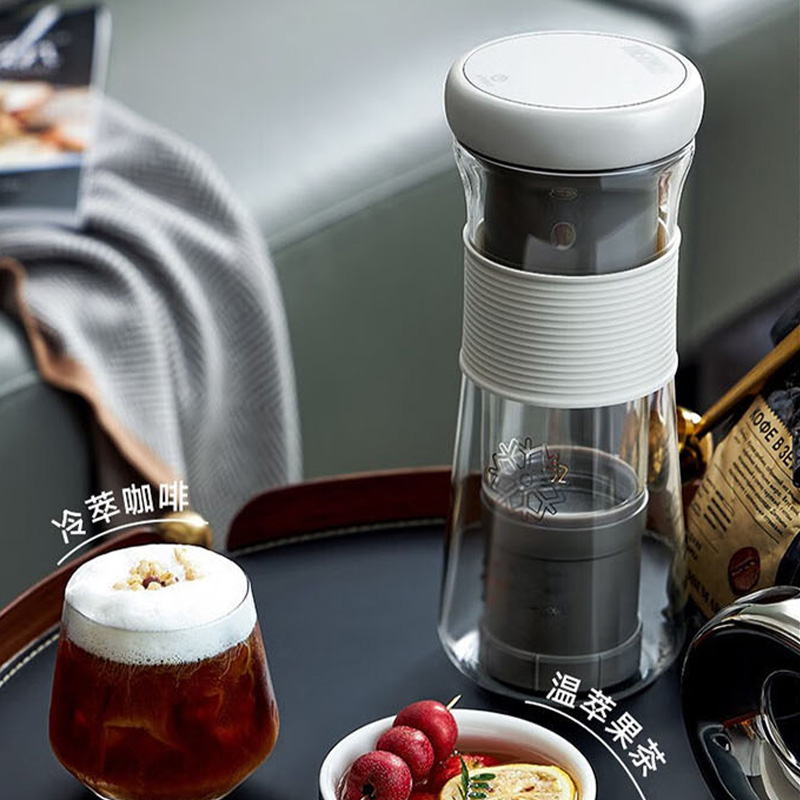 膳魔師咖啡机0.5L真空抽压冷热双萃长续航EHA-3501E高清大图