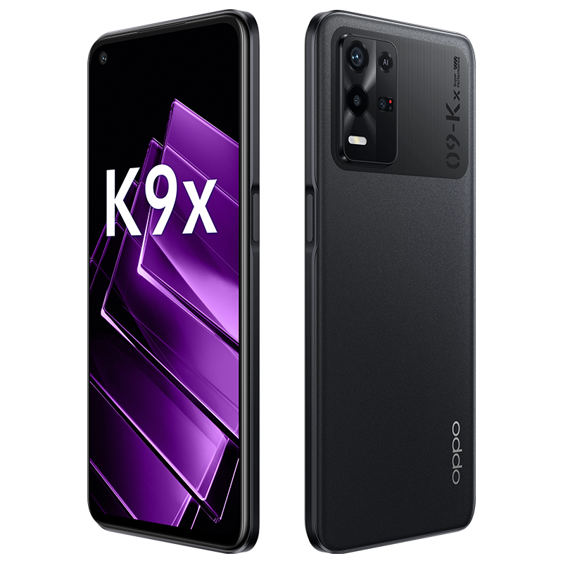 OPPO K9x 黑曜武士 6GB+128GB 5G手机 5000mAh超大电池 90Hz智控电竞屏 6400万超清三摄 天玑810强悍游戏芯