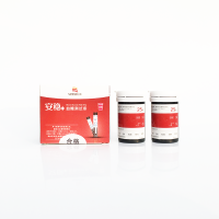 三诺(SANNUO)安稳加血糖试纸100条瓶装免调码安稳+voice、安稳+Dz、安稳+Air可用试条配采血针和酒精棉