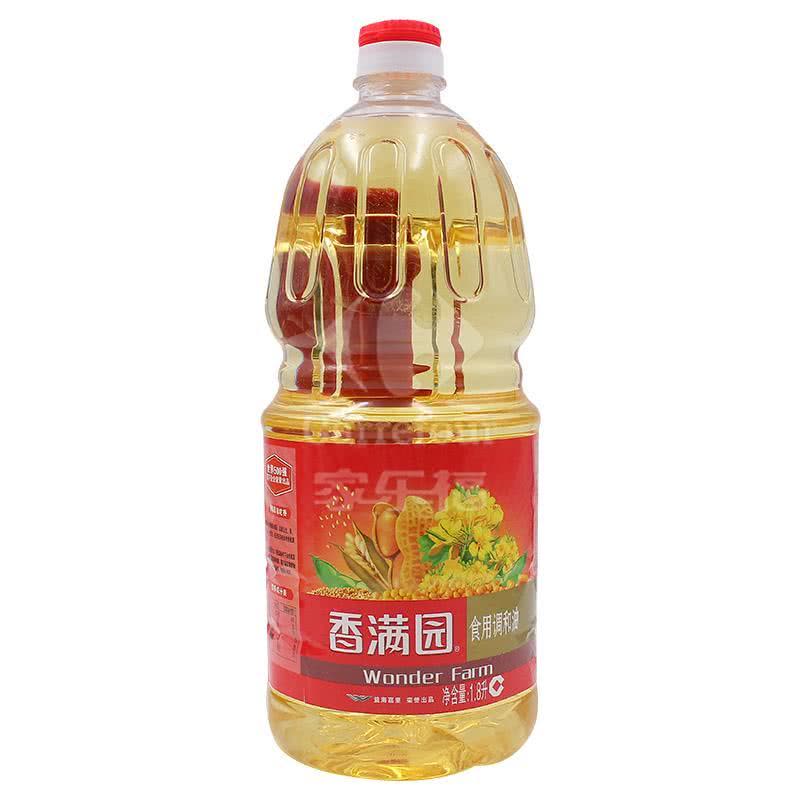 香满园食用调和油1.8L图片