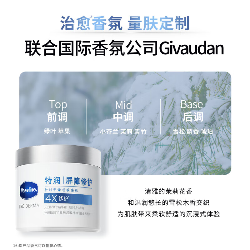 凡士林(VASELINE) 雪融霜特润保湿大白罐360g高清大图