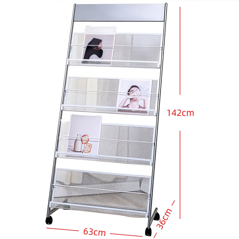 铭思沃滑轮杂志架 ZJ2个