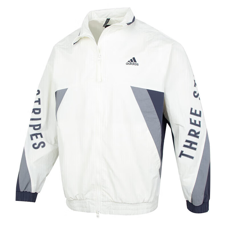阿迪达斯 (adidas)外套男装新款户外跑步健身训练上衣防风休闲立领运动夹克IT4361 ZP