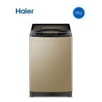 Haier/海尔 9kg智能免清洗全自动直驱变频波轮洗衣机EMB90BF169U1 洗脱一体机免清洗内桶