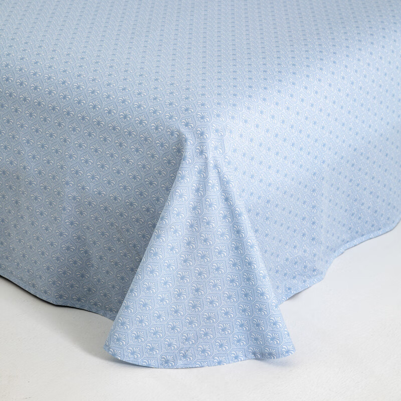 名都丽人 MDLR-A22 160*230cm 纯棉 床单 (计价单位:件)蓝色高清大图