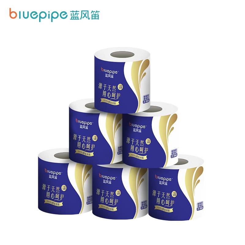 蓝风笛 卷筒纸 10卷/提高清大图