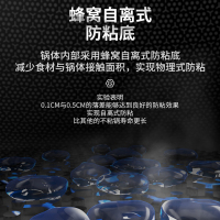爱仕达 炒锅 防粘锅 不锈钢炒锅30cm少油烟炒菜锅/平底锅电磁炉通用CC30E1WG