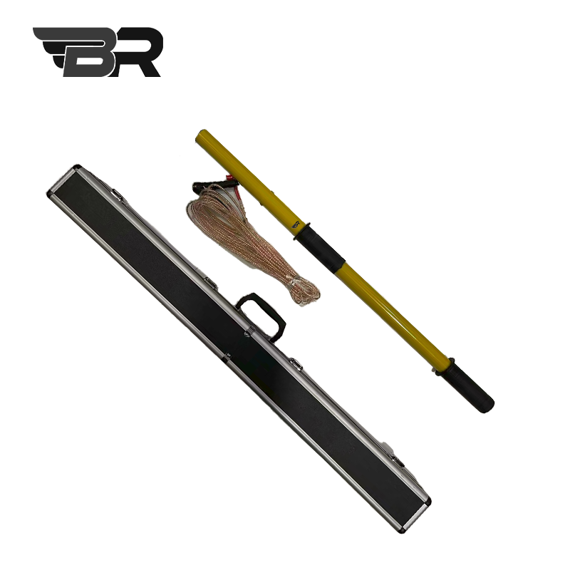 BR 环氧树脂杆 伸缩6米黄色+数显 根