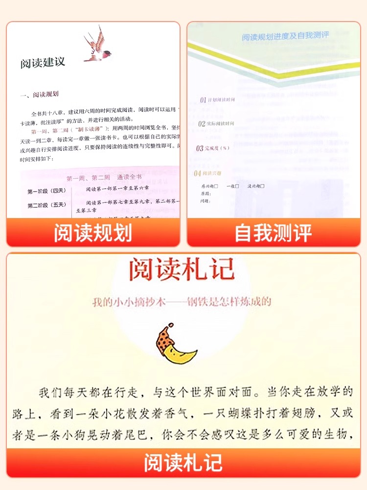 [人教版]给青年的十二封信 [正版]钢铁是怎样炼成的经典常谈朱自清和原著八年级下册阅读课外书完整版人教版人民教育出版社这高清大图